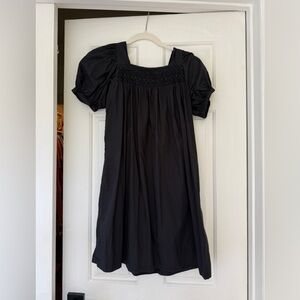 Doen Earhart Black Puff Sleeve Dress XS